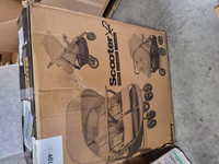 Joovy Scooter X2 Side-by-Side Double Stroller Featuring Dual Snack Trays, One-Handed Fold, Multi-Position Reclining Seats, Adjustable Leg Rests, and in-Seat Storage (Charcoal) thumbnail 4