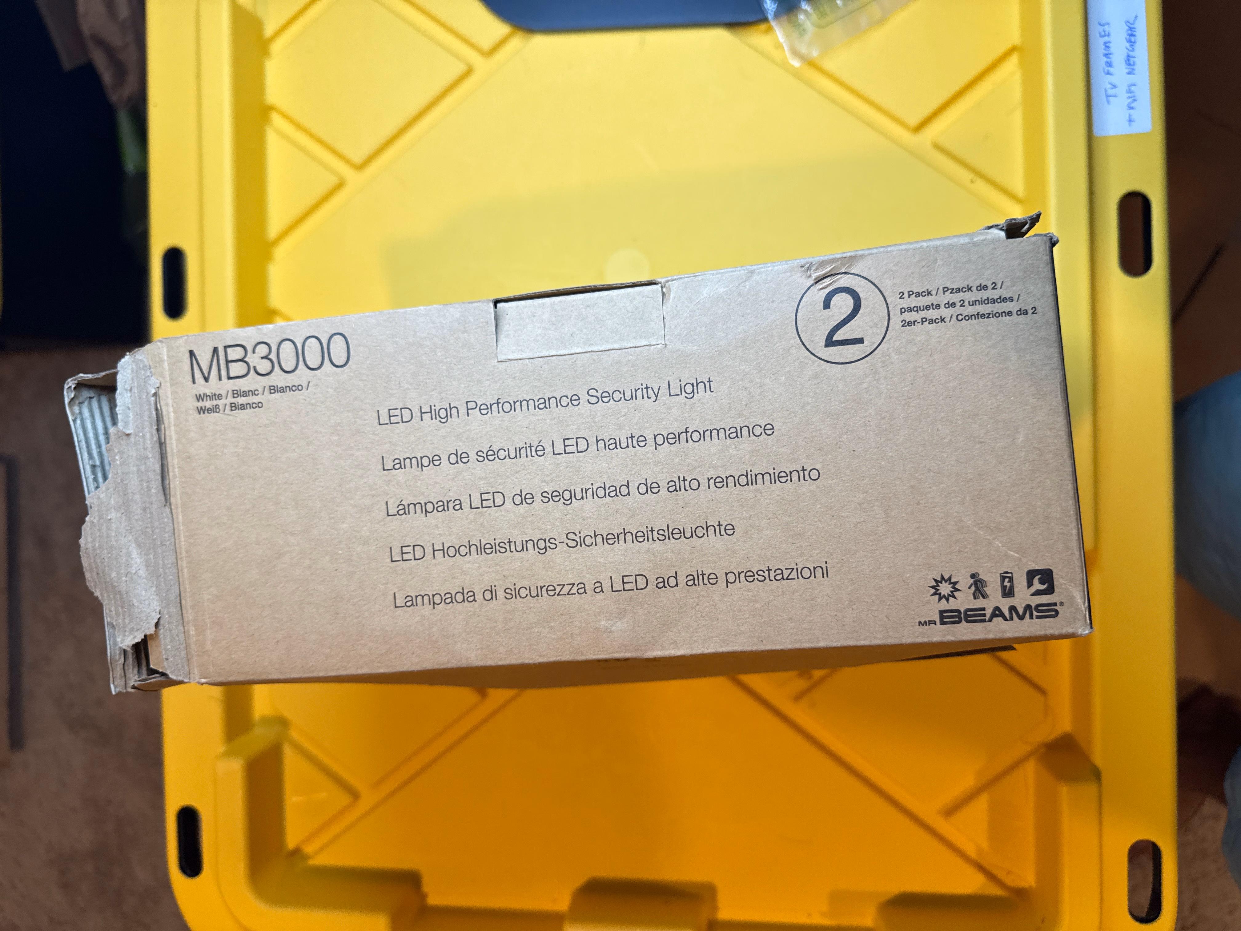 Mr Beams Beams MB3000-WHT-02 500 Lumens 2-Pack White thumbnail 3