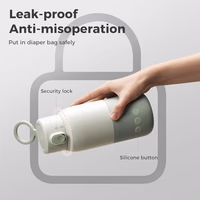 BOLOLO Portable Bottle Warmer for Travel, Super Fast Charging, Instant Breastmilk, Formula, Water, Milk Warmer with 10 Ounces Big Capacity, Baby Flask for Vehicle,car,Airplane Journey thumbnail 5