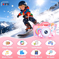 Kids Camera Toys for 3-12 Year Old Boys Girls,Toddler Camera 1080P Birthday Christmas Gifts for Grandkids,Toys for 4 5 6 7 8 9 10 11 Year Old Kids with 32G SD Card thumbnail 3