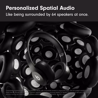 Beats Solo 4 - Wireless On-Ear Bluetooth Headphones, Up to 50-Hour Battery Life, Ultra-Lightweight Comfort, Powerful and Balanced Sound, Apple & Android Compatible - Matte Black thumbnail 4