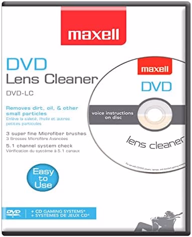 Maxell DVD-LC DVD Lens Cleaner, One Size