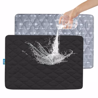 2 Pack Pack and Play Mattress Protector Sheets Fitted Waterproof Playard Mattress Pad Cover, Compatible with Graco Pack n Play & Dream On Me & Pamo Babe, Playpen/Playard Sheet, Arrow&Black, 39" x 27" thumbnail 1