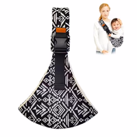 yemyig Baby Sling Carrier,Toddler Carrier Black Sailboat thumbnail 1