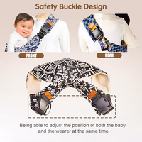 yemyig Baby Sling Carrier,Toddler Carrier Black Sailboat thumbnail 4