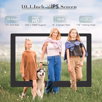 10.1" Digital Picture Frame, 1080P IPS Digital Photo Frame, No WiFi/App Needed, Plug & Play SD Card & USB, Remote & Motion Sensor, Photos/Videos/Music, Free 32GB USB thumbnail 3