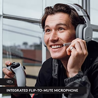 Logitech G Astro A10 Gen 2 Cross-Platform Wired Gaming Headset for PlayStation 5/4, Xbox S|X, Nintendo Switch, PC: 3.5mm Headphone Jack, 32mm Drivers, Flip-to-Mute Mic, Over-Ear - Grey thumbnail 3