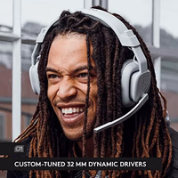 Logitech G Astro A10 Gen 2 Cross-Platform Wired Gaming Headset for PlayStation 5/4, Xbox S|X, Nintendo Switch, PC: 3.5mm Headphone Jack, 32mm Drivers, Flip-to-Mute Mic, Over-Ear - Grey thumbnail 2