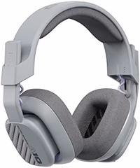 Logitech G Astro A10 Gen 2 Cross-Platform Wired Gaming Headset for PlayStation 5/4, Xbox S|X, Nintendo Switch, PC: 3.5mm Headphone Jack, 32mm Drivers, Flip-to-Mute Mic, Over-Ear - Grey thumbnail 1