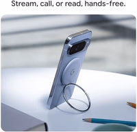 Google Pixelsnap Ring Stand for Pixel 10 Series Phone - Qi2 Compatible - Hands-Free Viewing - Magnetic Phone Ring Kickstand - Finger Ring Holder thumbnail 2