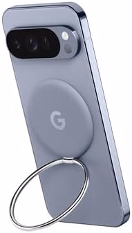 Google Pixelsnap Ring Stand for Pixel 10 Series Phone - Qi2 Compatible - Hands-Free Viewing - Magnetic Phone Ring Kickstand - Finger Ring Holder thumbnail 1