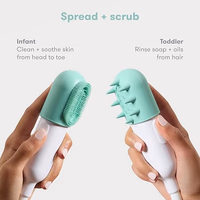 Frida Baby Control The Flow Bathtub Sprayer Attachment for Baby Bathtub, Shower Head with Scalp Massager, Control Waterflow with 2 Pressure Modes thumbnail 4