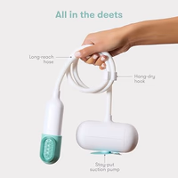 Frida Baby Control The Flow Bathtub Sprayer Attachment for Baby Bathtub, Shower Head with Scalp Massager, Control Waterflow with 2 Pressure Modes thumbnail 5