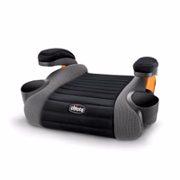Chicco GoFit Backless Booster Car Seat Without Latch Attachment, Travel Booster Seat for Car, Portable Car Booster Seat for Children 40-110 lbs., Shark/Black/Grey thumbnail 1