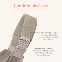 Ergobaby Upsie Hip Sling – Soft Olive Baby Carrier – Lightweight, Adjustable Sling for Toddlers – Breathable & Ergonomic Design thumbnail 3