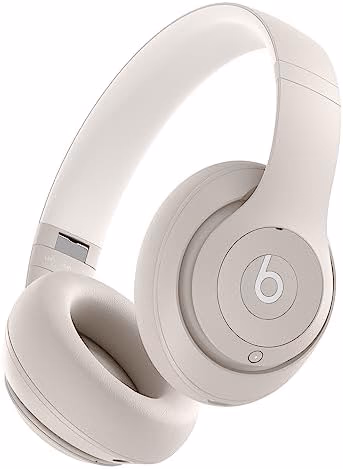 Beats Studio Pro-Premium Wireless Over-Ear Headphones- Up to 40-Hour Battery Life, Active Noise Cancelling, USB-C Lossless Audio, Apple & Android Compatible- Sandstone