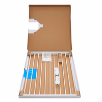 Munchkin® Extending XL™ Tall and Wide Baby Gate, Hardware Mounted Safety Gate for Stairs, Hallways and Doors, Extends 33" - 56" Wide, Metal, White thumbnail 5