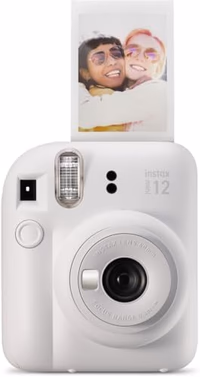 Fujifilm Instax Mini 12 Instant Film Camera, Clay White thumbnail 1