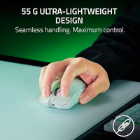 Razer Viper V3 Pro Wireless Esports Gaming Mouse: Symmetrical - 55g Lightweight - 8K Polling - 35K DPI Optical Sensor - Gen3 Optical Switches - 8 Programmable Buttons - 95 Hr Battery - White thumbnail 3