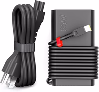 2026 Slim 65W USB C Laptop Charger Compatible with Lenovo Thinkpad/Yoga/Chromebook Computer Type C Fast Charging Power Cord Ac Adapter thumbnail 1
