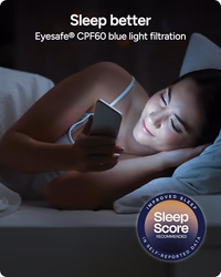 ZAGG XTR5 Screen Protector for iPhone 17 Pro Max - Glass, Blue Light Protection, 11X Stronger, Eyesafe CPF60 Tech, Anti-reflective Tech, Vibrant Color & Touch Sensitive Tempered Glass, Easy To Install thumbnail 4