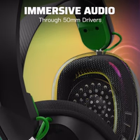 PDP Phantom Air Dual-Mode Wireless Gaming Headset for Xbox Series X|S, Xbox One, PC - Bluetooth, Rechargeable 35-Hour Battery, 50mm Drivers, On-Ear Headphone Controls, Officially Licensed: Black thumbnail 4