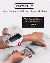 ZAGG Glass+ Screen Protector for iPhone 17 Pro - 3X Stronger, Impact & Shatter Protection, Scratch & Smudge-Resistant iPhone Tempered Glass, InvisibleShield, Easy PerfectFit Install thumbnail 5