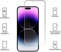 Ailun Screen Protector for iPhone 14 Plus/iPhone 14 Pro Max [6.7 Inch] Display 3 Pack Tempered Glass, Sensor Protection, Dynamic Island Compatible, Case Friendly | Display, Tempered Glass, Sensor Protection, Case Friendly thumbnail 2