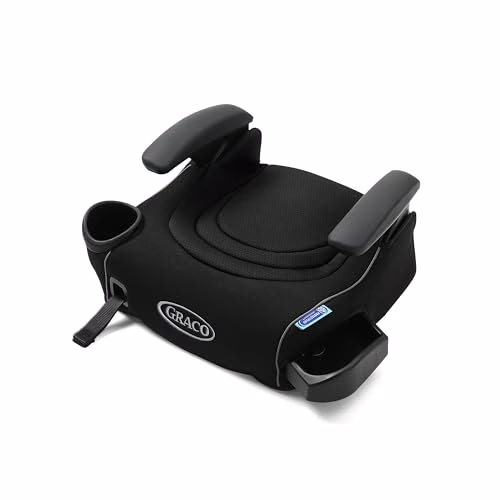 Graco® TurboBooster® LX Backless Booster with Affix Latch | Backless Booster Seat for Big Kids Transitioning to Vehicle Seat Belt (Rio) - View 1 of 3