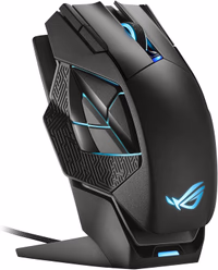 ASUS ROG Spatha X Wireless Gaming Mouse Wired/2.4GHz MMO/MOBA Design thumbnail 1