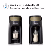 Baby Brezza Formula Pro Advanced Formula Dispenser Machine - Automatically Mix a Warm Formula Bottle Instantly - Easily Make Bottle with Automatic Powder Blending, Charcoal thumbnail 3