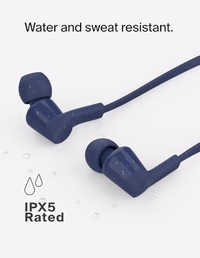 Belkin SoundForm Wired Earbuds with USB-C Connector, in-Ear Earphones w/Microphone - USB-C Headphones for iPhone 17, iPhone 16, iPad mini, Galaxy S25, Google Pixel 9, Android, and More - Blue thumbnail 4