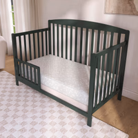 Dream On Me Nap Nest Crib and Toddler Mattress, Dual-Sided - Infants & Toddlers, Waterproof 5” Mattress with 88 Interwoven Coils, 75% Recycled Fiber, GREENGUARD Gold & BSA Certified – Daisy Dreams thumbnail 2