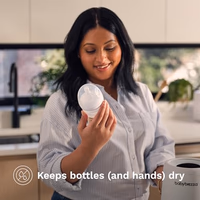 Baby Brezza AirSwirl Waterless Baby Bottle Warmer - Hospital-Grade Safe Warming for Breastmilk + Formula - No Hot Spots, No Water - Works with Nearly All Bottles thumbnail 2