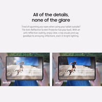 Samsung Galaxy Tab S10 FE+ Anti-Reflective Screen Protector for Galaxy Tab S10 FE+, Attachable Coating, Transparent thumbnail 3
