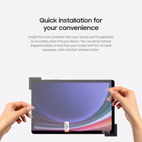 Samsung Galaxy Tab S10 FE+ Anti-Reflective Screen Protector for Galaxy Tab S10 FE+, Attachable Coating, Transparent thumbnail 2