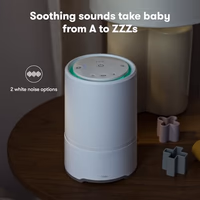 Frida Baby 3-in-1 Baby Air Purifier for Allergy Relief, Sound Machine for Sleeping + Nightlight, HEPA Filter Purifier for Bedroom with 3 Fan Speeds, Easy-Change Filter, Auto-Off Timer thumbnail 4