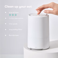 Frida Baby 3-in-1 Baby Air Purifier for Allergy Relief, Sound Machine for Sleeping + Nightlight, HEPA Filter Purifier for Bedroom with 3 Fan Speeds, Easy-Change Filter, Auto-Off Timer thumbnail 2