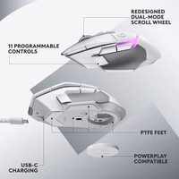 Logitech G502 X Plus Wireless LIGHTSPEED LIGHTSYNC RGB White thumbnail 3