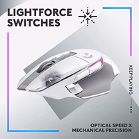 Logitech G502 X Plus Wireless Gaming Mouse: Optical Switches, LIGHTSYNC RGB, 13 Buttons, Infinite Scroll Toggle, <130 hr Battery Life, USB-C, PowerPlay Wireless Charging Capable, for PC/MacOS - White thumbnail 2