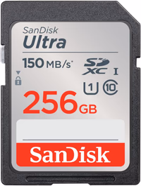 SanDisk 256GB Ultra SDXC UHS-I Memory Card Full HD C10 U1 thumbnail 1