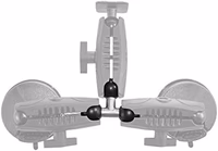 ARKON Mounts Triple 25mm (1") Ball Adapter | Connects 25mm Shafts, Mounts and Pedestals | Allows Full Mount Customization | Industrial-Strength Aluminum Shaft | Durable and Long-Lasting | APT325MM thumbnail 2