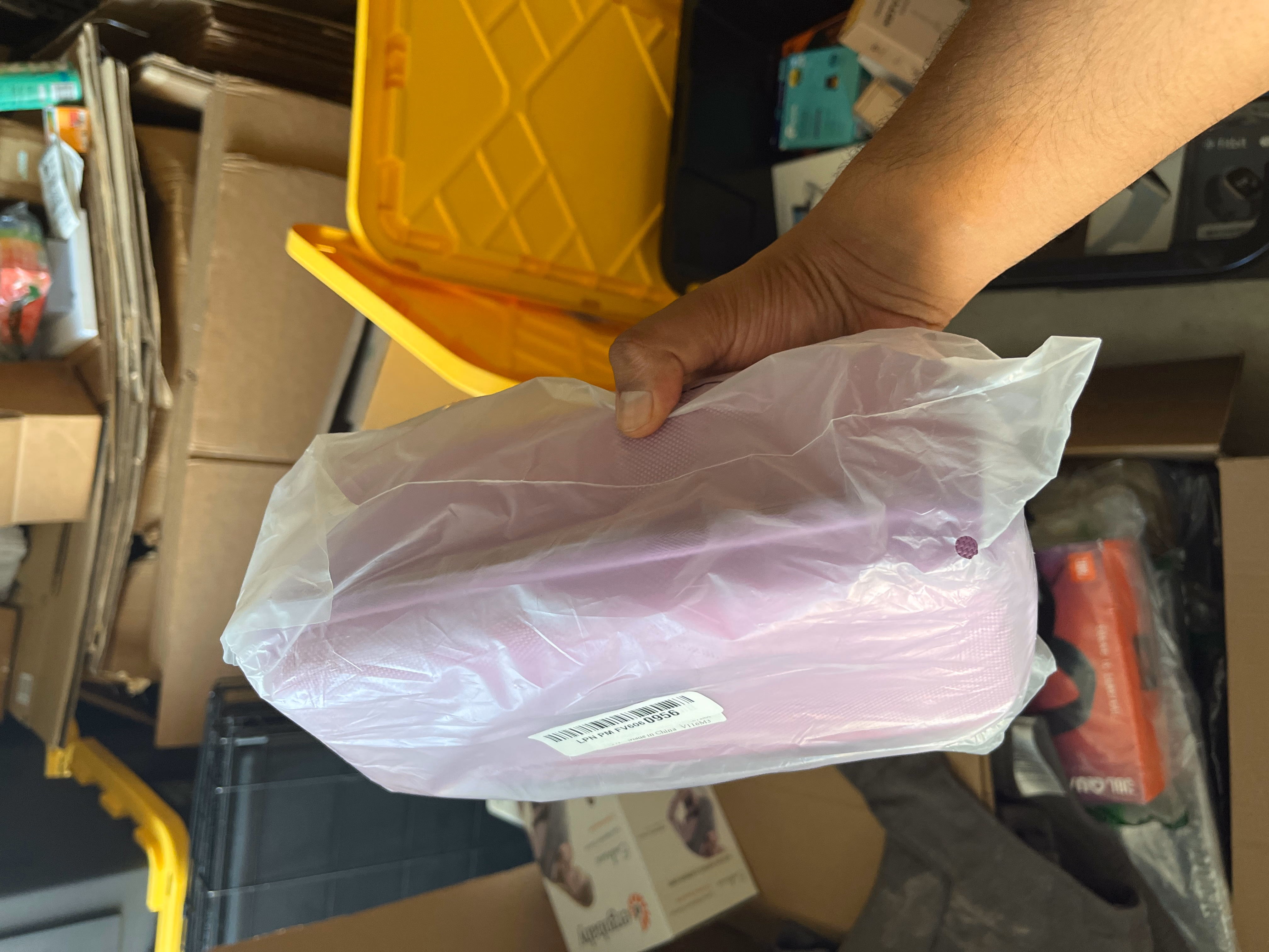 BOVKE Hard Carrying Case for MiLESEEY GeneSonic Pro Golf Speaker V116M3 Lilac thumbnail 6