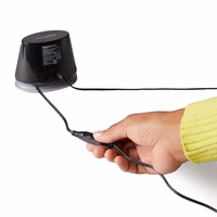 Amazon Basics Stereo 2.0 Speakers for PC or Laptop with Volume Control, 3.5mm Aux Input, USB-Powered, 1 Pair, Black thumbnail 2