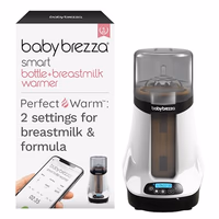 Baby Brezza Smart Baby Bottle Warmer, Breastmilk Warmer + Defroster – Free App - Different Temperatures for Breastmilk + Formula - Universal Fit for All Bottles + Milk Bags - Calentador de Biberones thumbnail 1
