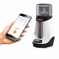 Baby Brezza Smart Baby Bottle Warmer, Breastmilk Warmer + Defroster – Free App - Different Temperatures for Breastmilk + Formula - Universal Fit for All Bottles + Milk Bags - Calentador de Biberones thumbnail 5
