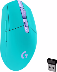Logitech G305 Lightspeed Wireless Gaming Mouse, Hero Sensor, 12,000 DPI, Lightweight, 6 Programmable Buttons, 250h Battery, On-Board Memory, Compatible with PC, Mac - Mint thumbnail 4