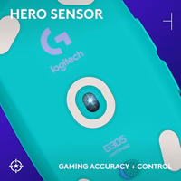 Logitech G305 Lightspeed Wireless Gaming Mouse, Hero Sensor, 12,000 DPI, Lightweight, 6 Programmable Buttons, 250h Battery, On-Board Memory, Compatible with PC, Mac - Mint thumbnail 2