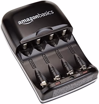 Amazon Basics Rechargeable Battery Charger V-3299USB Black thumbnail 5