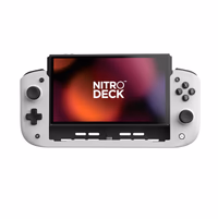 CRKD Nitro Deck - Professional Handheld Controller Deck with Zero Stick Drift for Nintendo Switch and Switch OLED (White) thumbnail 1